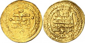 AFGHANISTAN und INDIEN. 
GHAZNAWIDEN. 
Mahmud mit Titel Abu al-Qasim 997-1030. LOT Gold-Dinar 4,12g mit Kalif al Qadir und Gold-Dinar 4,33g mit Kali...