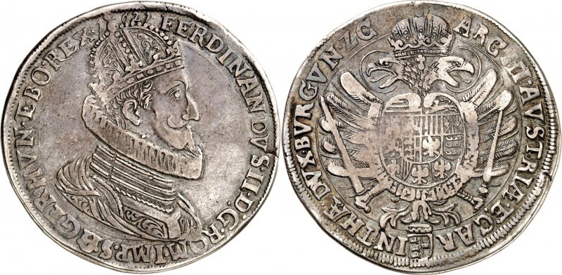 Römisch Deutsches Reich. 
Ferdinand II. 1619-1637. Reichstaler 1621 Klagenfurt....