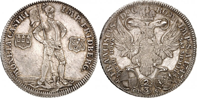 Friedberg, Reichsburg. 
Johann Eitel II. Diede zum Fürstenstein 1745-1748. 2/3 ...