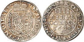 Jülich-Jülich-Berg, Hzgt. unter Pfalz 1624-1806. 
Wolfgang Wilhelm 1624-1653. 4 Albus cölsch 1639 Gekr. Wappen / 4 Zeilen Wert. Noss&nbsp; 606a. . 
...