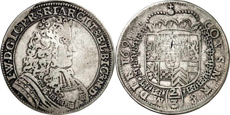 Jülich-Jülich-Berg, Hzgt. unter Pfalz 1624-1806. 
Johann Wilhelm II. ("Jan Well...