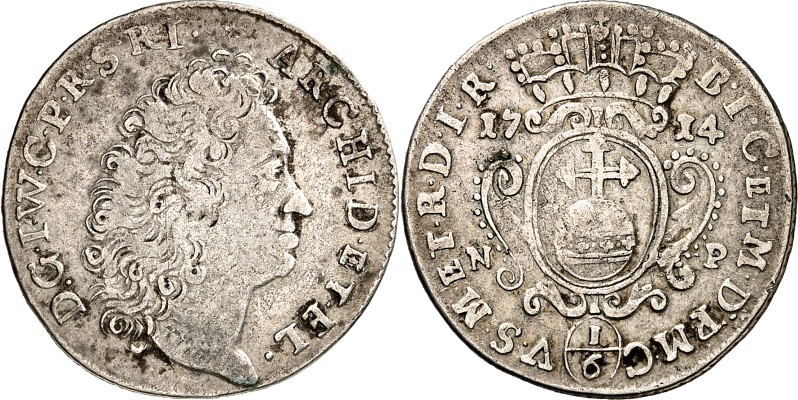 Jülich-Jülich-Berg, Hzgt. unter Pfalz 1624-1806. 
Johann Wilhelm II. ("Jan Well...