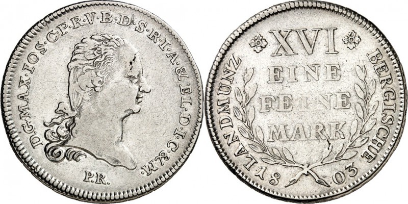 Jülich-Jülich-Berg, Hzgt. unter Pfalz 1624-1806. 
Maximilian Joseph von Bayern ...