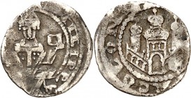 Köln-Erzbistum. 
Philipp von Heinsberg 1167-1191. Obol (1190/1191) 0,6g. Sitzender Erzbischof mit Krummstab und Buch / Dreitürmiges Gebäude. Häv.&nbs...