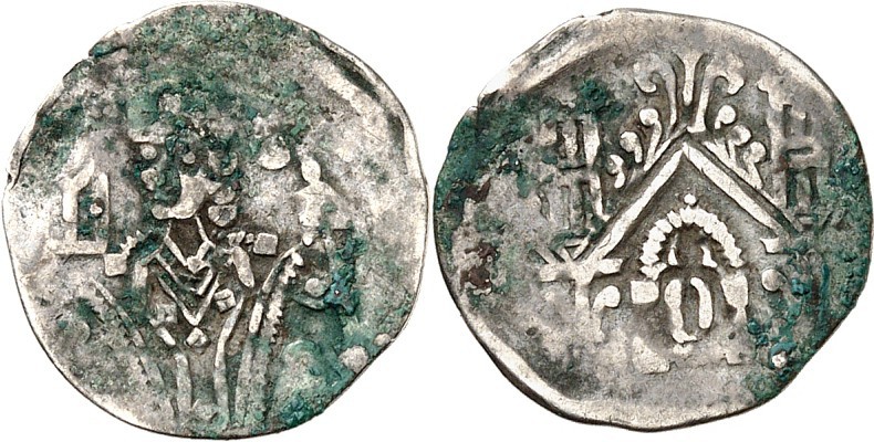 Köln-Erzbistum. 
Siegfried von Westerburg 1275-1297. SOEST, Hälbling 0,58g.+SIF...