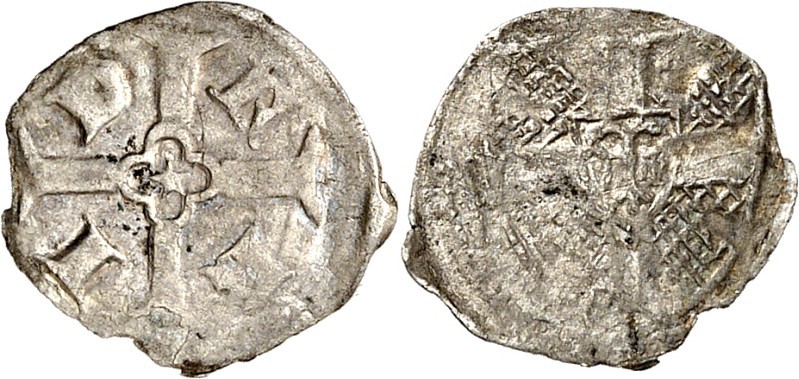Köln-Erzbistum. 
Friedrich III., Graf von Saarwerden 1371-1414. Heller ("Möhrch...