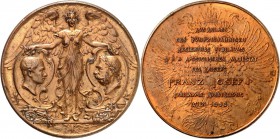 ALTDEUTSCHE LÄNDER und ADEL, 1806-1918. 
ÖSTERREICH. 
Franz Joseph 1848-1916. Medaille 1898 (v. C. Waschmann) a. d. Landwirtschafts-Jubiläumsausstel...