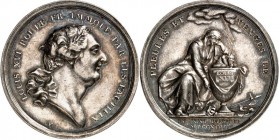 EUROPA. 
FRANKREICH. 
Louis XVI. 1774-1793. Medaille 1793 (v. F. Loos) a. s. Hinrichtung, am 21. Januar 1793. Kopf n.r. // PLEUR\'c9S ET VENG\'c9S L...