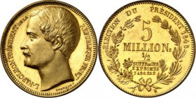 EUROPA. 
FRANKREICH. 
2. Republik 1848-1852. Medaille 1848 (v. Montagny) a. d. Wahl von Louis Napoleon (III.) zum franz. Staatspräsidenten. Kopf n.l...