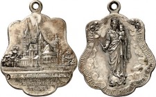 ARCHITEKTUR. 
DOME, MÜNSTER, KIRCHEN, KAPELLEN. 
KOBLENZ. Basilika St. Kastor. Medaille 1924 (o. Sign.) a.d. Mittelrheinischen Katholikentag am 21. ...