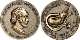 PERSONEN. 
MEDIZINER, darunter Sammlung Dr. Bösing. 
MICHAELIS, Gustav Adolf *1798 Harburg +1848 Lehrte. Medaille 1986 (v. Semm) a.d. 150-Jahrfeier ...