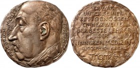 PERSONEN. 
MEDIZINER, darunter Sammlung Dr. Bösing. 
MÜLLER, Friedrich von *1858 Augsburg +1941 München. Medaille 1981 (v. F. Nuss) d. pharmazeutisc...