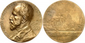 PERSONEN. 
MEDIZINER, darunter Sammlung Dr. Bösing. 
NAUNYN, Bernhard *1839 Berlin + 1925 Baden-Baden. Medaille 1909 (v. J. Tautenhayn jun.) a.d. 70...