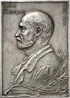 PERSONEN. 
MEDIZINER, darunter Sammlung Dr. Bösing. 
PASTEUR, Louis *1822 +1895 Villeneuve L'Etang. Plakette o.J. (1895) (v. A. Leli\'e8vre, b. S. C...