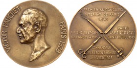 PERSONEN. 
MEDIZINER, darunter Sammlung Dr. Bösing. 
PAUCHET, Victor, Frz. Arzt in La Pitie u.St.Michel Paris. Medaille 1928 (v.De Hèrain)a.s.Wahl z...