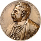 PERSONEN. 
MEDIZINER, darunter Sammlung Dr. Bösing. 
RANWEZ, Fernand *1866 Morialmé +1925. Medaille o.J. (1925) (v. Alf Mauquoy) Posthume Widmung s....