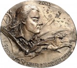 PERSONEN. 
MEDIZINER, darunter Sammlung Dr. Bösing. 
SCHILLER, Friedrich von *1759 Marbach +1805 Weimar. Medaille 2005 \fbidis\ltrpar (v. P.-G. Gütt...