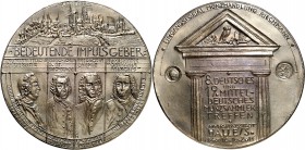 PERSONEN. 
MEDIZINER, darunter Sammlung Dr. Bösing. 
SCHULZE, Johann Heinrich *1687 Kolbitz +1744 Halle. Medaille 2011 (v. P.-G. Güttler) a.d. 8. de...