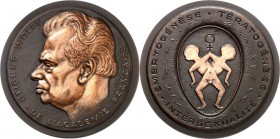 PERSONEN. 
MEDIZINER, darunter Sammlung Dr. Bösing. 
WOLFF, Etienne *1904 +1996. Medaille 1981 (v. R.B. Baron) s. Akademie Francaise. Kopf n.l. // S...
