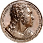 PERSONEN. 
MILITÄRS. 
KLEBER, Jean-Baptiste *1753 Straßburg +1800 Kairo (ermordet). Medaille o. J. (1800, später geprägt) (v. Dubois und de Puymarin...