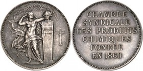 PERSONEN. 
NATURWISSENSCHAFTLER. 
LAVOISIER, Antoine Laurent de *1743 Paris +1794 ebd. Medaille o.J. (nach 1880) (v. Tasset) Widmung d. Kammer für c...