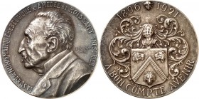 PERSONEN. 
NUMISMATIKER. 
ROISSART, Amedée de * ? + ?. Medaille 1921 (v. Hipp. Le Roy) a.d. 25-jährige Tätigkeit als Schatzmeister d. belgischen num...