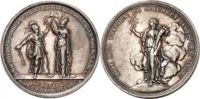 GESCHICHTE u. VERKEHRSWESEN. 
KRIEG und FRIEDEN. 
Französische Revolution und Zeit Napoleons 1789-1815. PREUSSEN. Medaille 1801 (v. J.V. Döll, b. Lo...