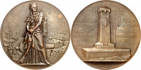 GESCHICHTE u. VERKEHRSWESEN. 
KRIEG und FRIEDEN. 
Deutsch - Französischer Krieg 1870-1871. Medaille 1871 (v. Chaplain) a.d. Belagerung von Paris und...