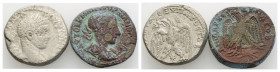 Ancient Bronze Coins…. 2 Pieces…Sold As Seen.No Returns.