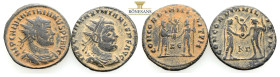 Ancient Bronze Coins…. 2 Pieces…Sold As Seen.No Returns.