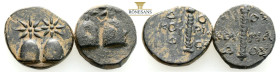 Ancient Bronze Coins…. 2 Pieces…Sold As Seen.No Returns.