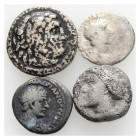 Ancient Bronze Coins…. 4 Pieces…Sold As Seen.No Returns.