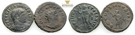 Ancient Bronze Coins…. 2 Pieces…Sold As Seen.No Returns.