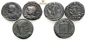 Ancient Bronze Coins…. 3 Pieces…Sold As Seen.No Returns.