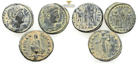 Ancient Bronze Coins…. 3 Pieces…Sold As Seen.No Returns.