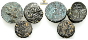 Ancient Bronze Coins…. 3 Pieces…Sold As Seen.No Returns.