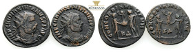 Ancient Bronze Coins…. 2 Pieces…Sold As Seen.No Returns.