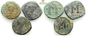 Ancient Bronze Coins…. 3 Pieces…Sold As Seen.No Returns.