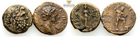 Ancient Bronze Coins…. 2 Pieces…Sold As Seen.No Returns.