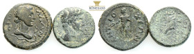 Ancient Bronze Coins…. 2 Pieces…Sold As Seen.No Returns.