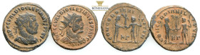 Ancient Bronze Coins…. 2 Pieces…Sold As Seen.No Returns.
