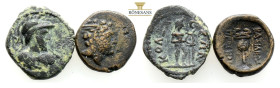 Ancient Bronze Coins…. 2 Pieces…Sold As Seen.No Returns.