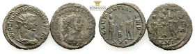 Ancient Bronze Coins…. 2 Pieces…Sold As Seen.No Returns.
