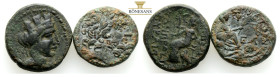 Ancient Bronze Coins…. 2 Pieces…Sold As Seen.No Returns.