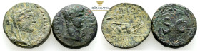 Ancient Bronze Coins…. 2 Pieces…Sold As Seen.No Returns.