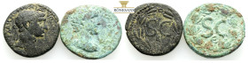 Ancient Bronze Coins…. 2 Pieces…Sold As Seen.No Returns.