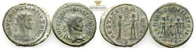 Ancient Bronze Coins…. 2 Pieces…Sold As Seen.No Returns.