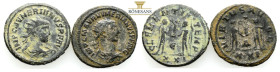 Ancient Bronze Coins…. 2 Pieces…Sold As Seen.No Returns.