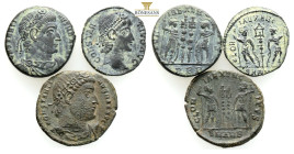 Ancient Bronze Coins…. 3 Pieces…Sold As Seen.No Returns.
