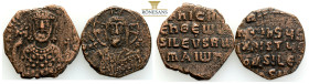 Ancient Bronze Coins…. 2 Pieces…Sold As Seen.No Returns.